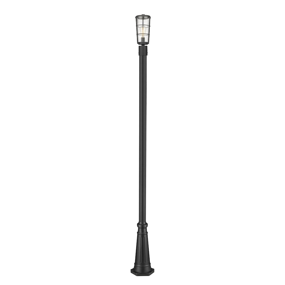 Z-Lite 1 Light Outdoor Post Mounted Fixture. Picture 2