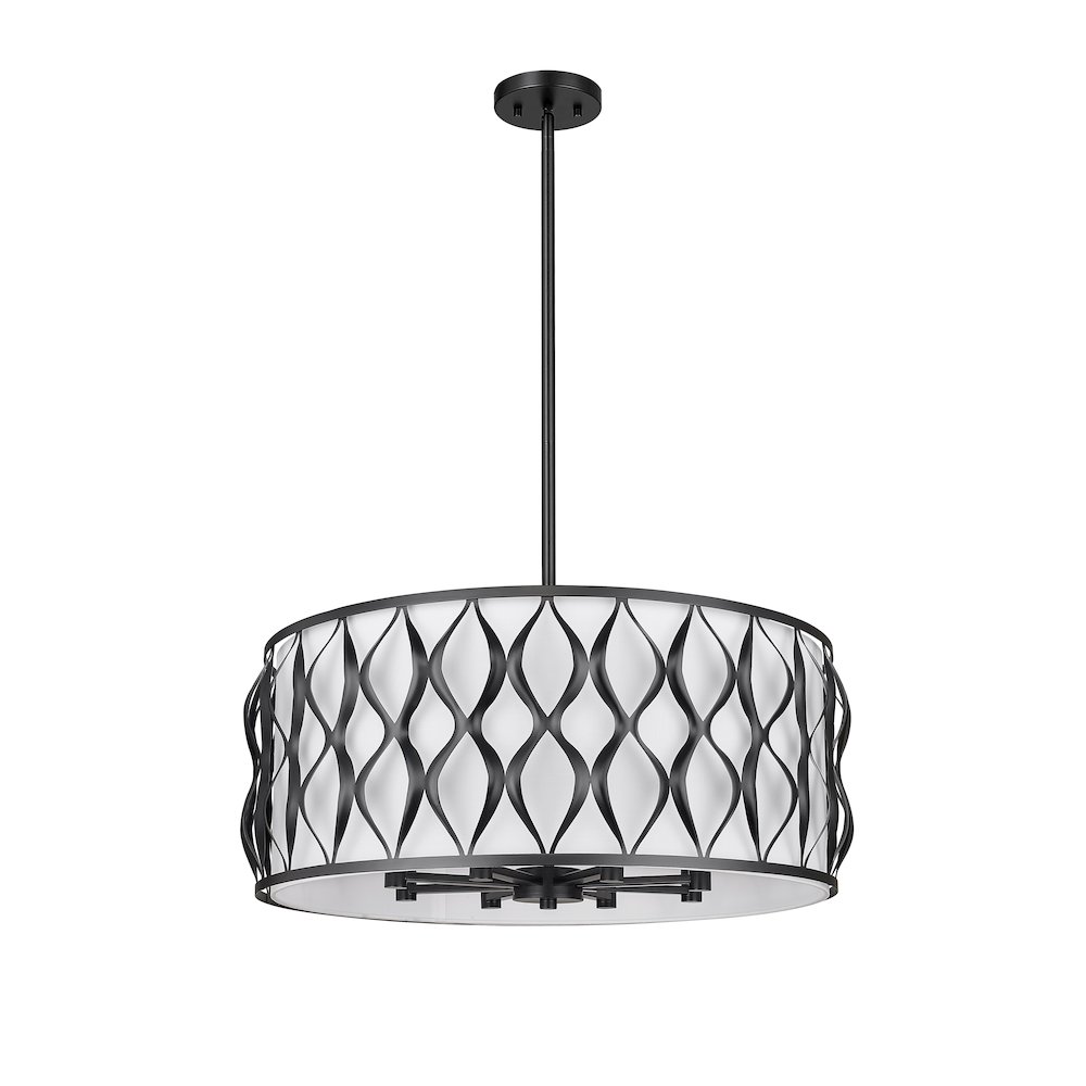 Z-Lite 8 Light Pendant. Picture 5