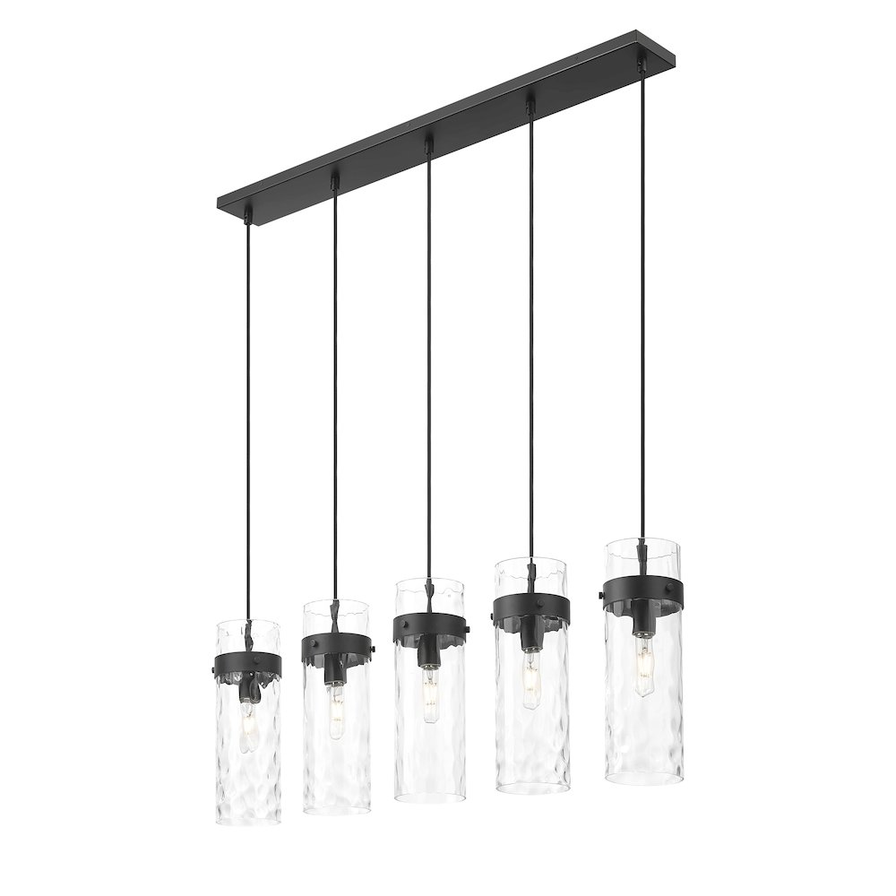 Z-Lite 5 Light Linear Chandelier. Picture 2