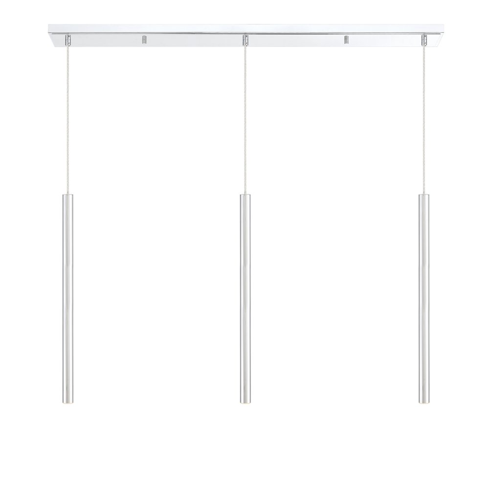 Z-Lite 3 Light Linear Chandelier. Picture 4
