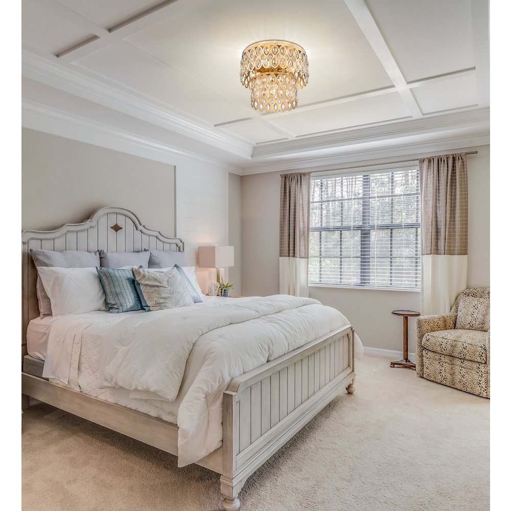 Z-Lite 5 Light Flush Mount. Picture 7