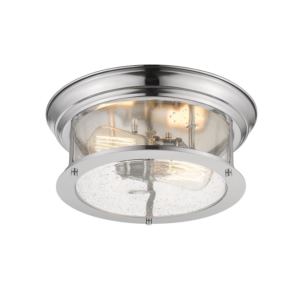 Z-Lite 2 Light Flush Mount. Picture 3