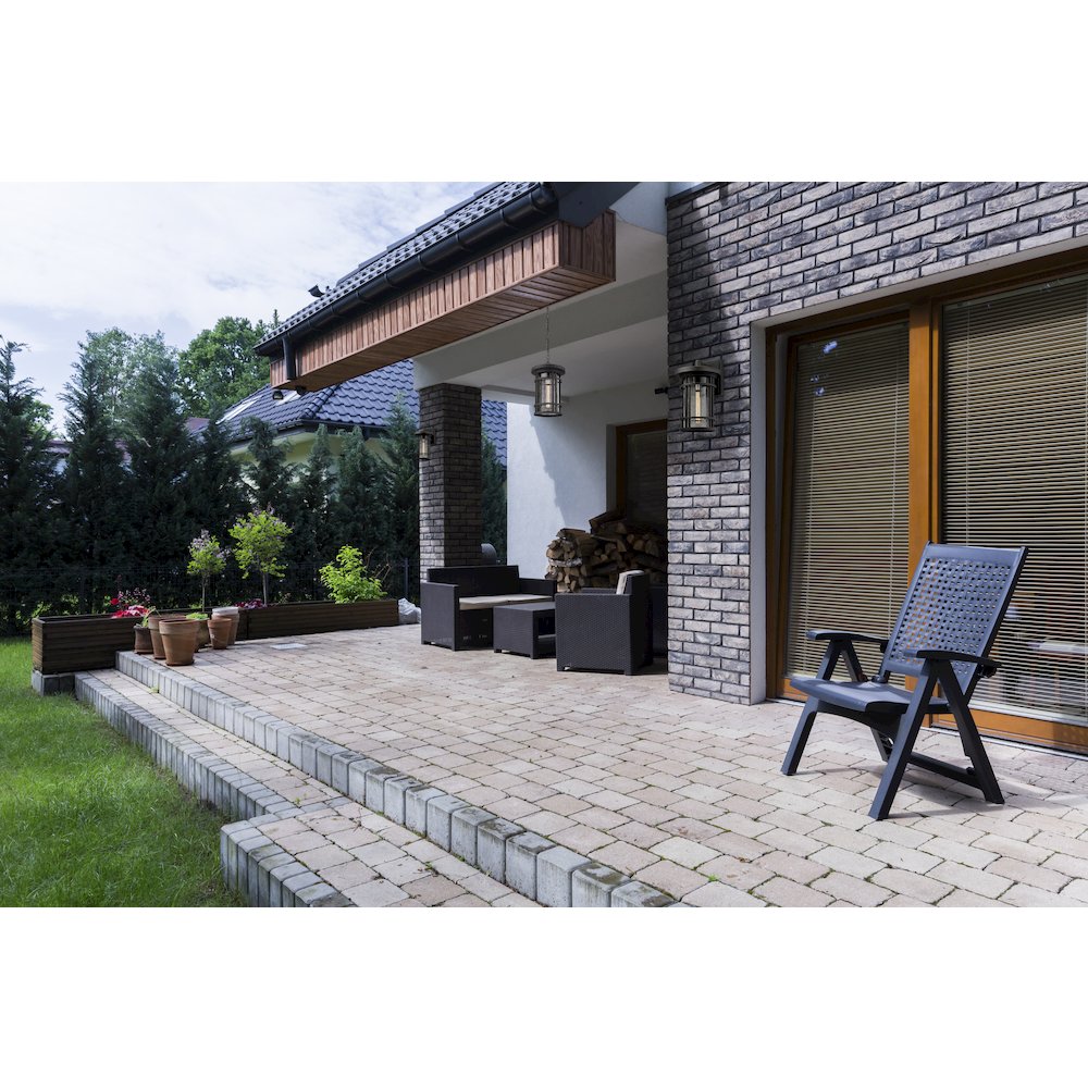 Z-Lite Jordan 1 Light Outdoor Chain Mount Ceiling Fixture, Oil Rubbed Bronze. Picture 6