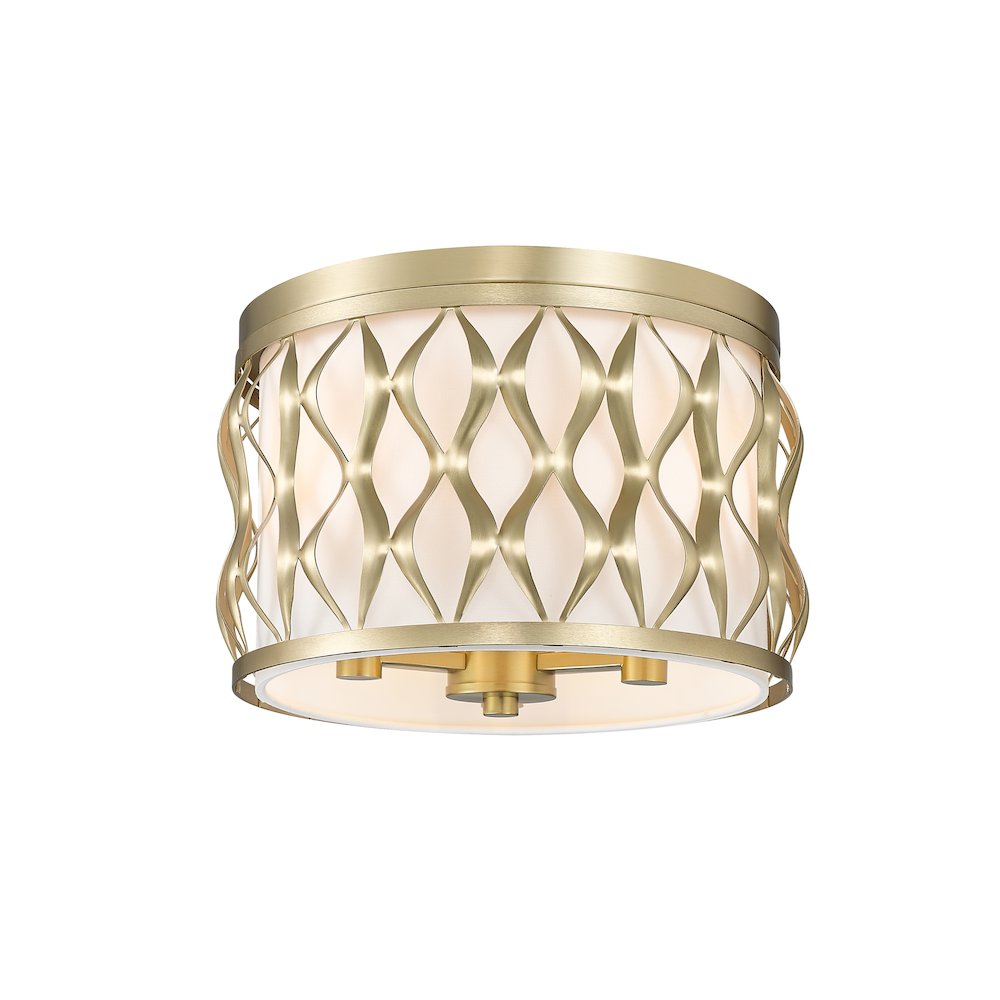 Z-Lite 3 Light Flush mount. Picture 2
