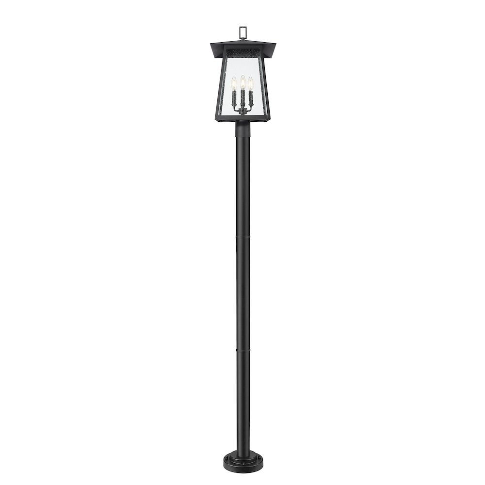 Z-Lite 4 Light Outdoor Post Mounted Fixture. Picture 3