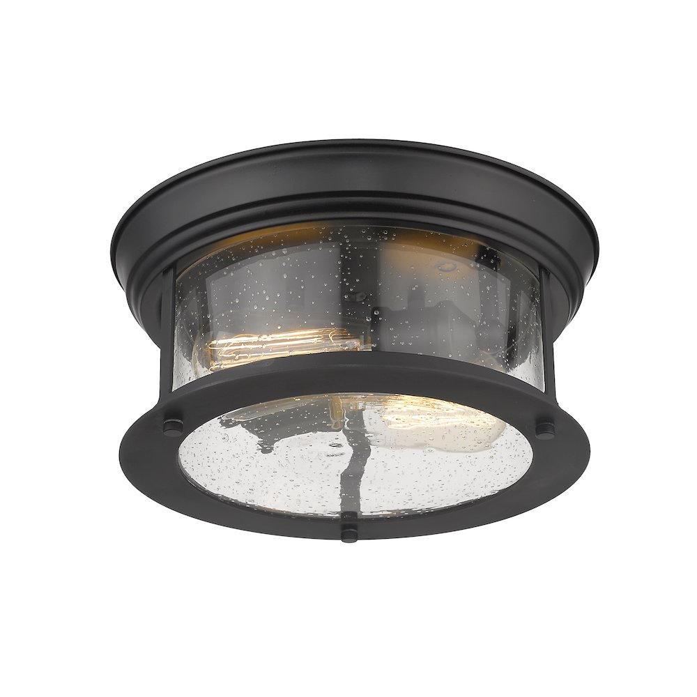 Z-Lite 2 Light Flush Mount. Picture 3