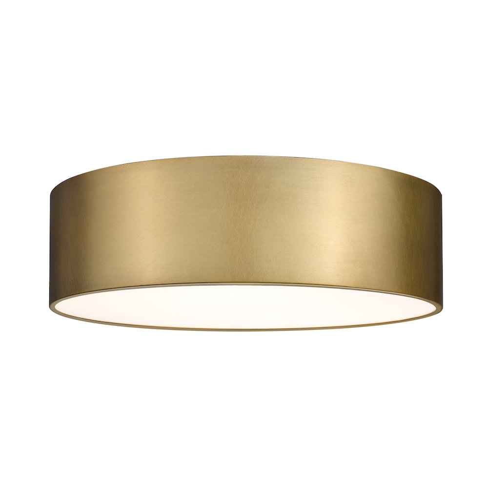 Z-Lite 4 Light Flush Mount. Picture 1