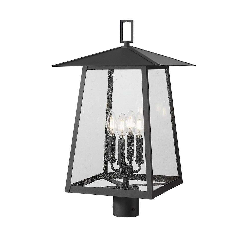 Z-Lite 4 Light Outdoor Post Mount Fixture. Picture 3