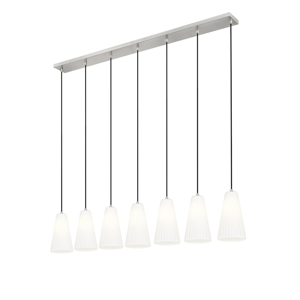 Z-Lite 7 Light Linear Chandelier. Picture 3