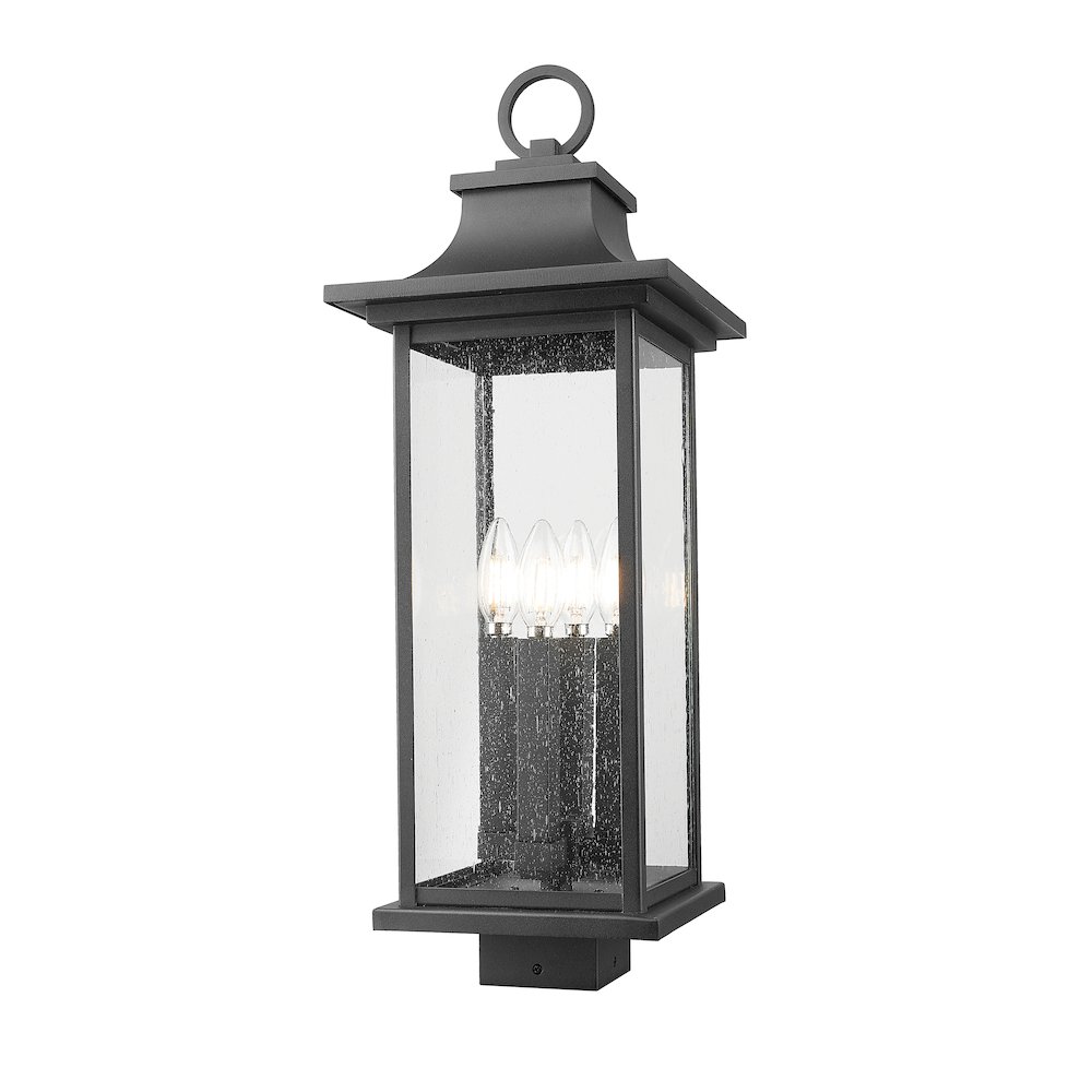 Z-Lite 4 Light Outdoor Post Mount Fixture. Picture 1