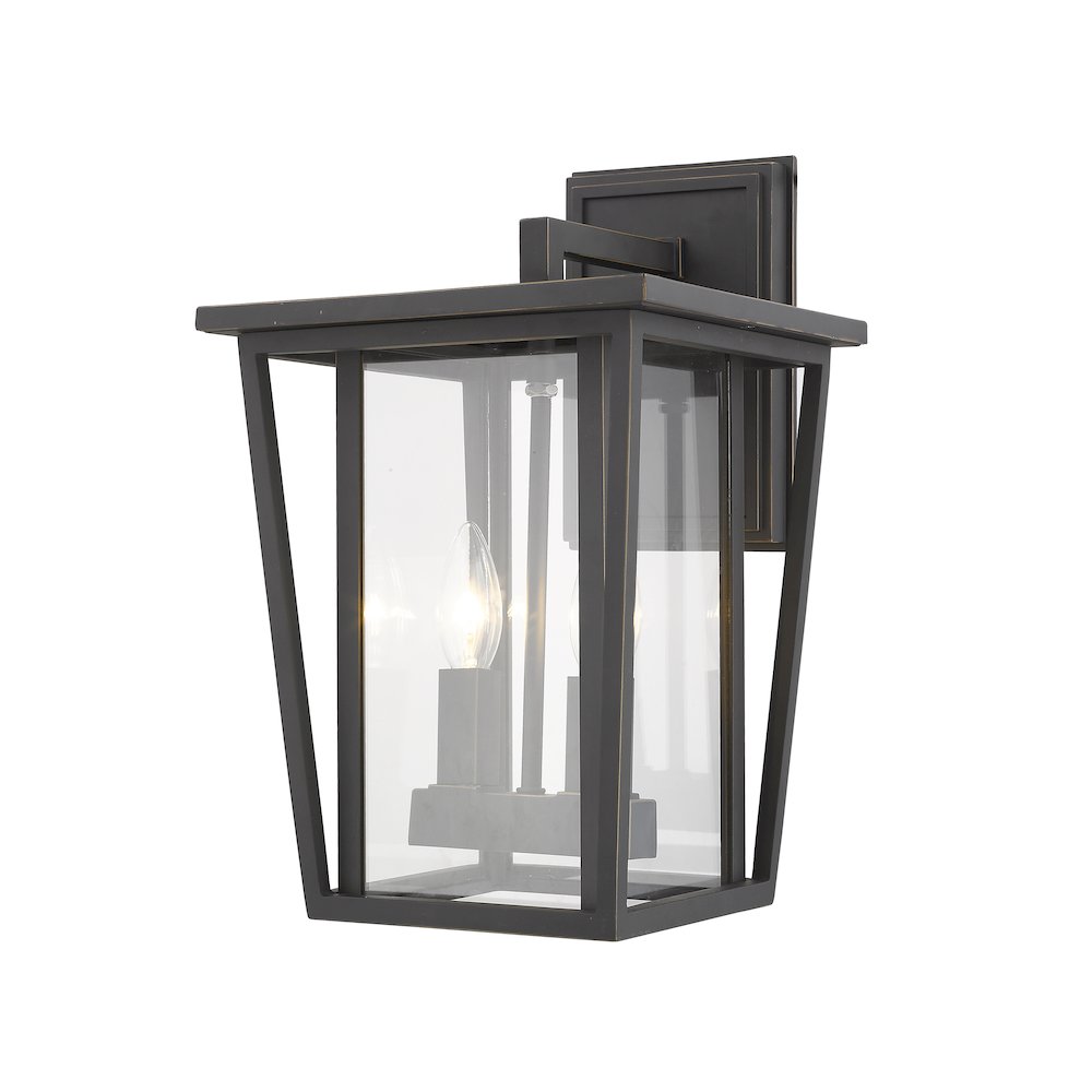 Z-Lite 2 Light Outdoor Wall Light. Picture 1