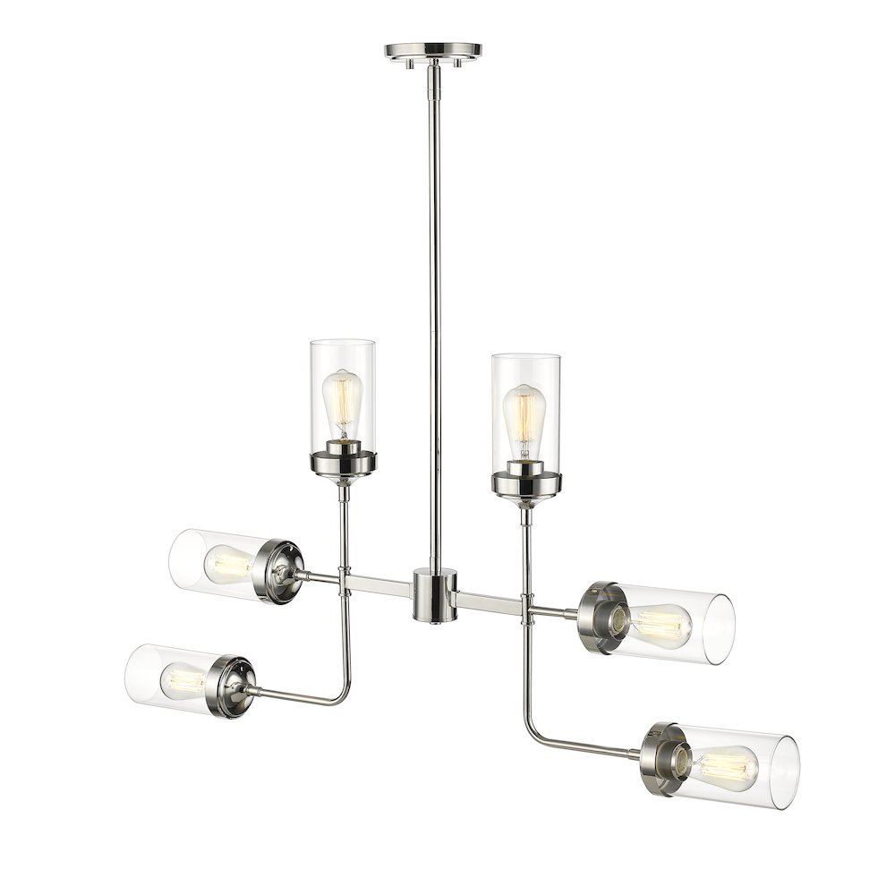 Z-Lite 6 Light Chandelier. Picture 4
