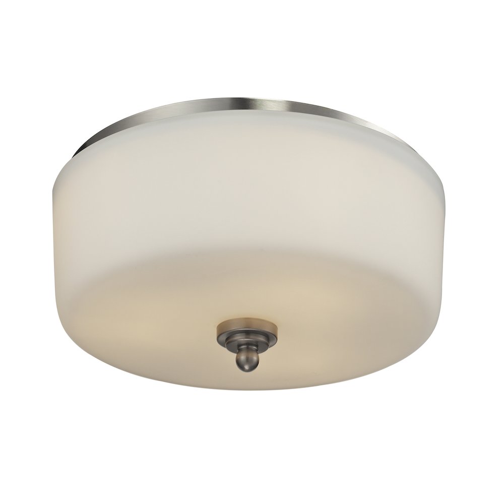 Z-Lite 3 Light Flush Mount. Picture 1