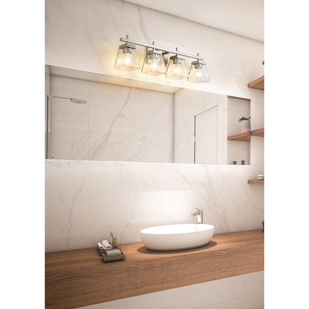 Z-Lite 4 Light Vanity. Picture 6