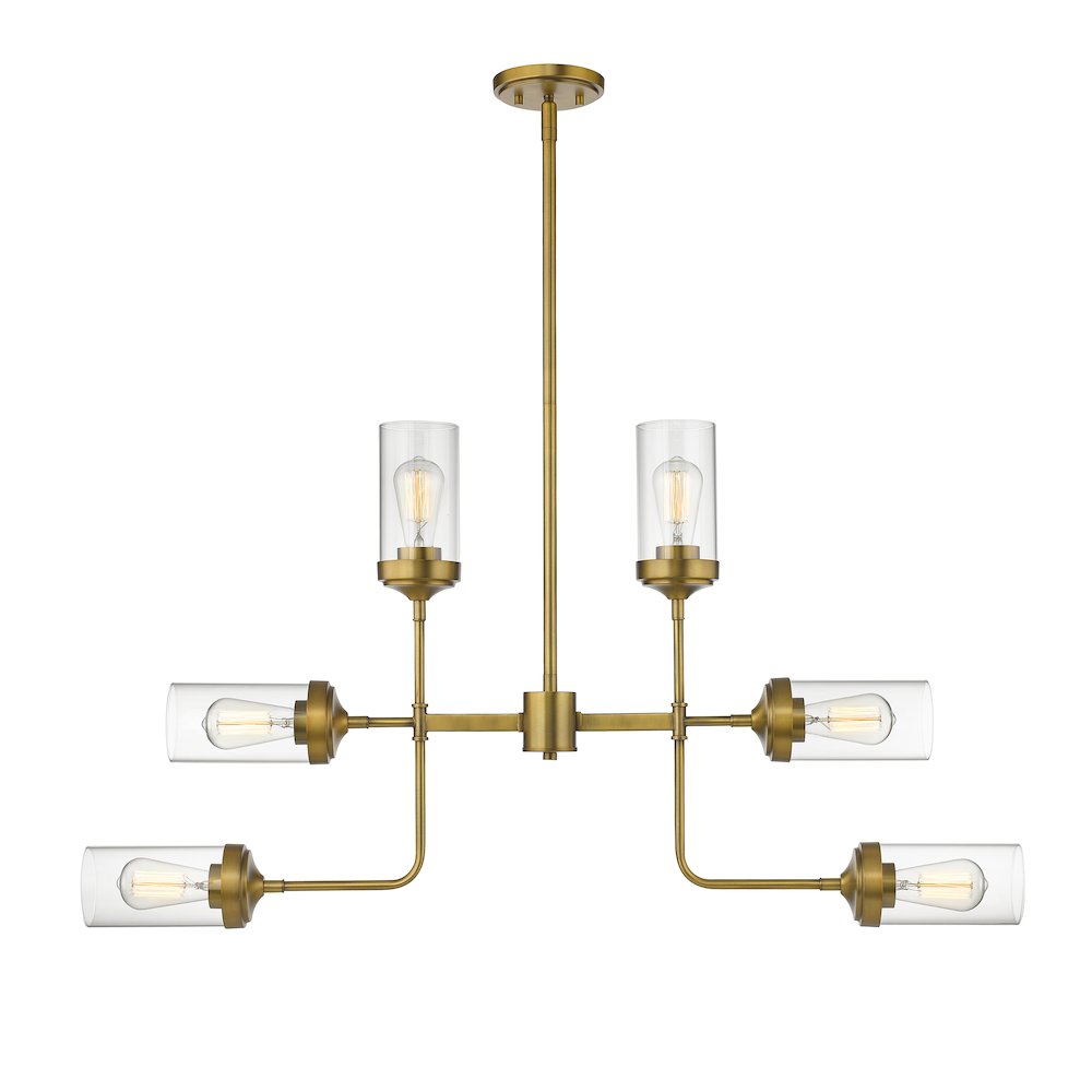 Z-Lite 6 Light Chandelier. Picture 2