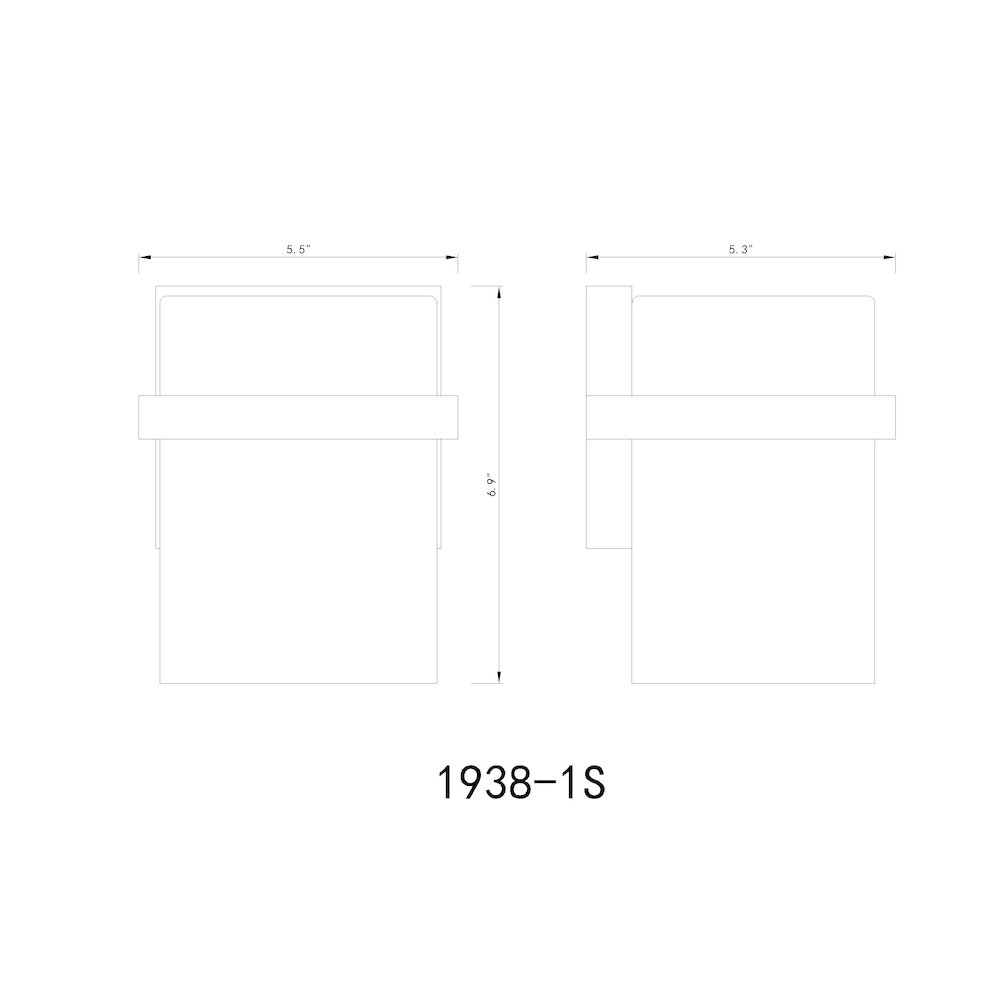 Z-Lite 1 Light Wall Sconce. Picture 8