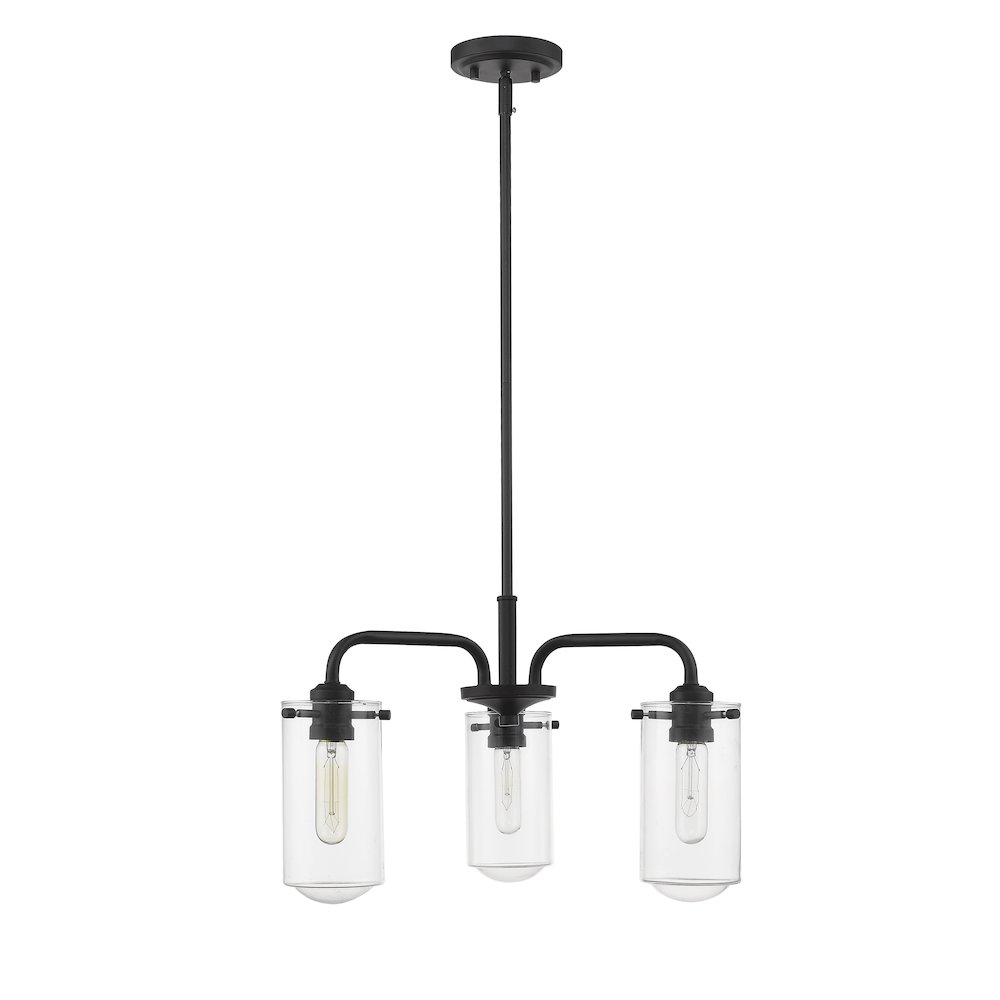 Z-Lite 3 Light Chandelier. Picture 5