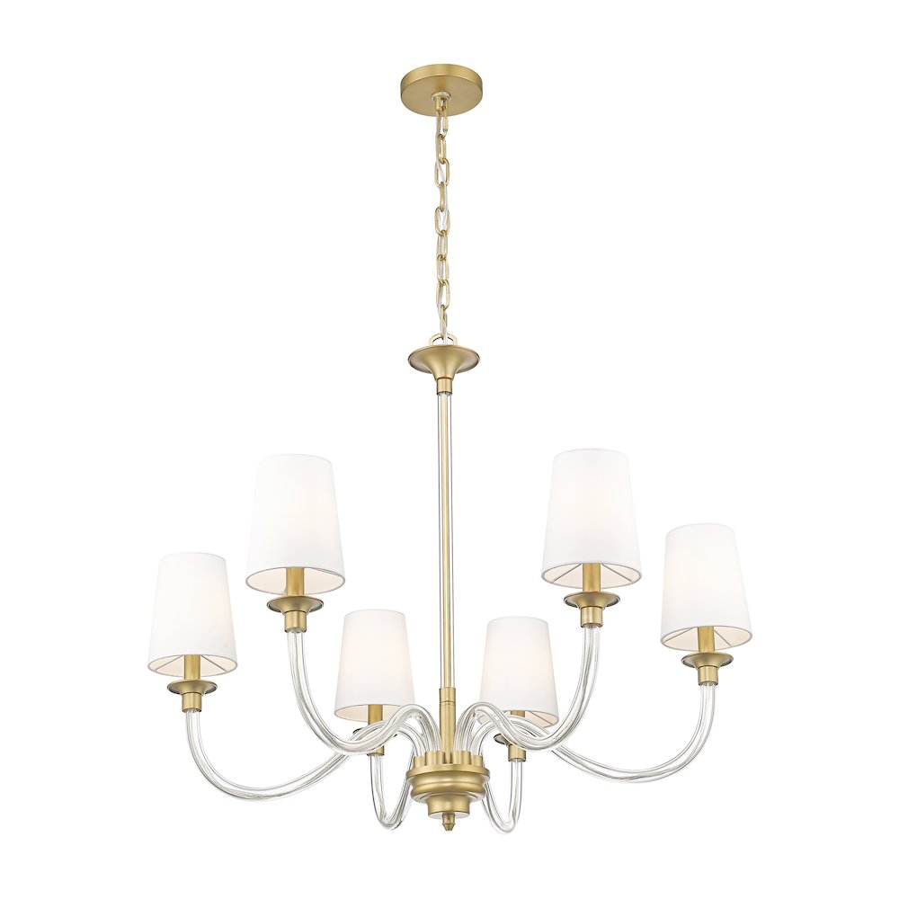 Z-Lite 6 Light Chandelier. Picture 3