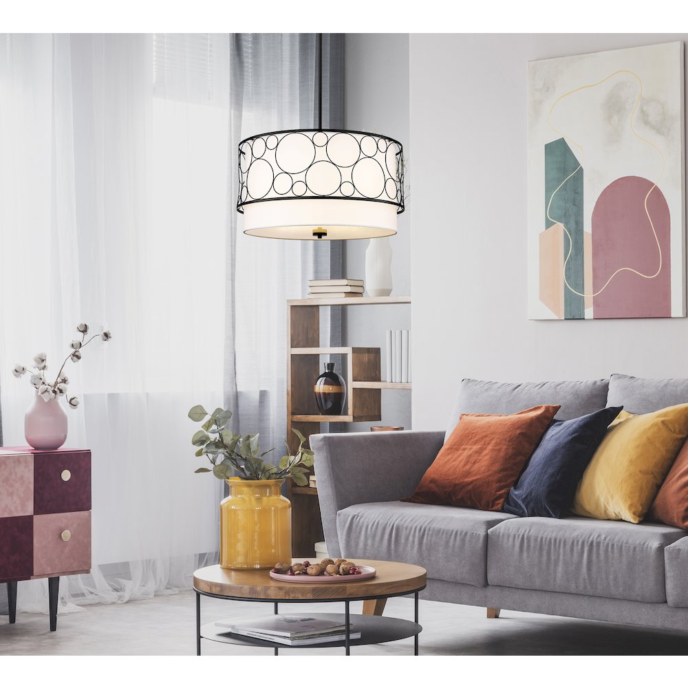 Z-Lite 4 Light Chandelier. Picture 7