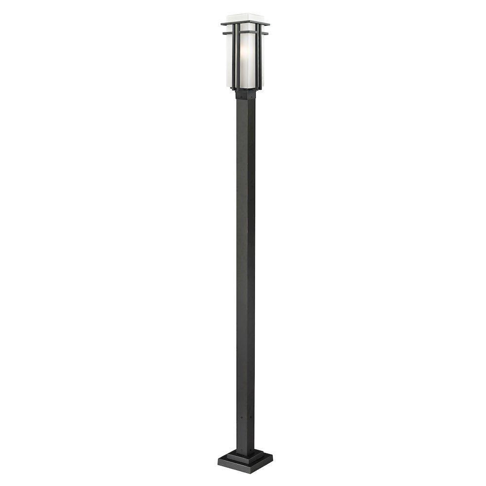 Z-Lite 1 Light Outdoor Post Mounted Fixture. Picture 1