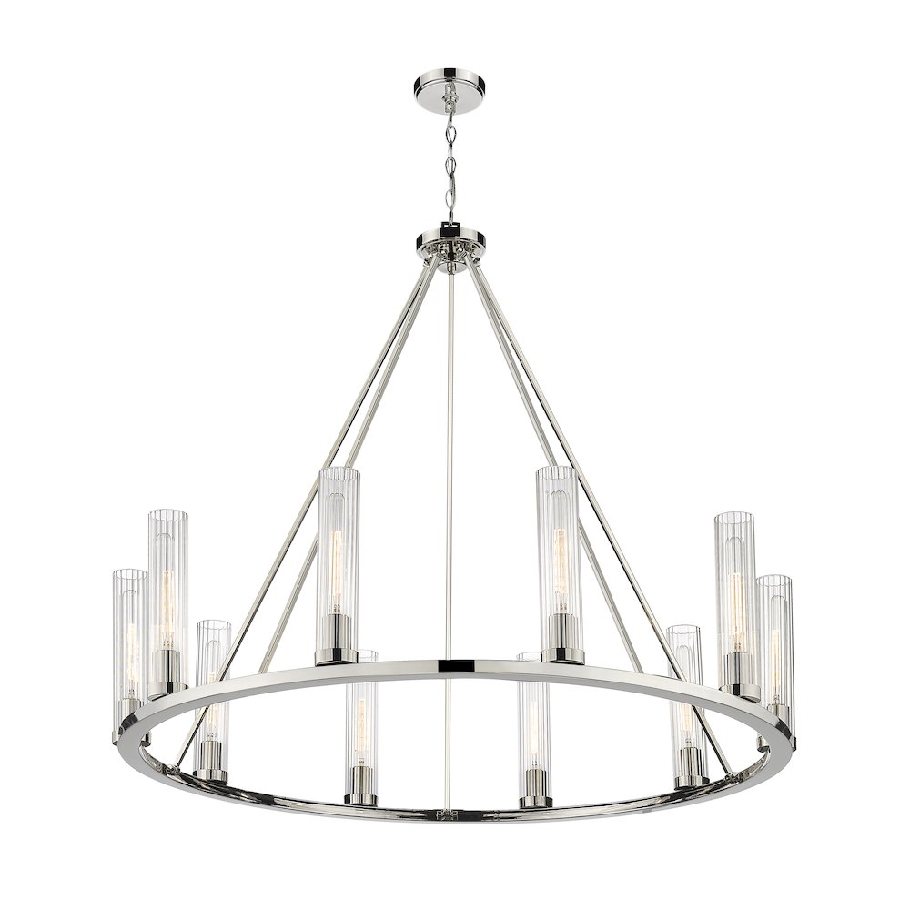 Z-Lite 10 Light Chandelier. Picture 3