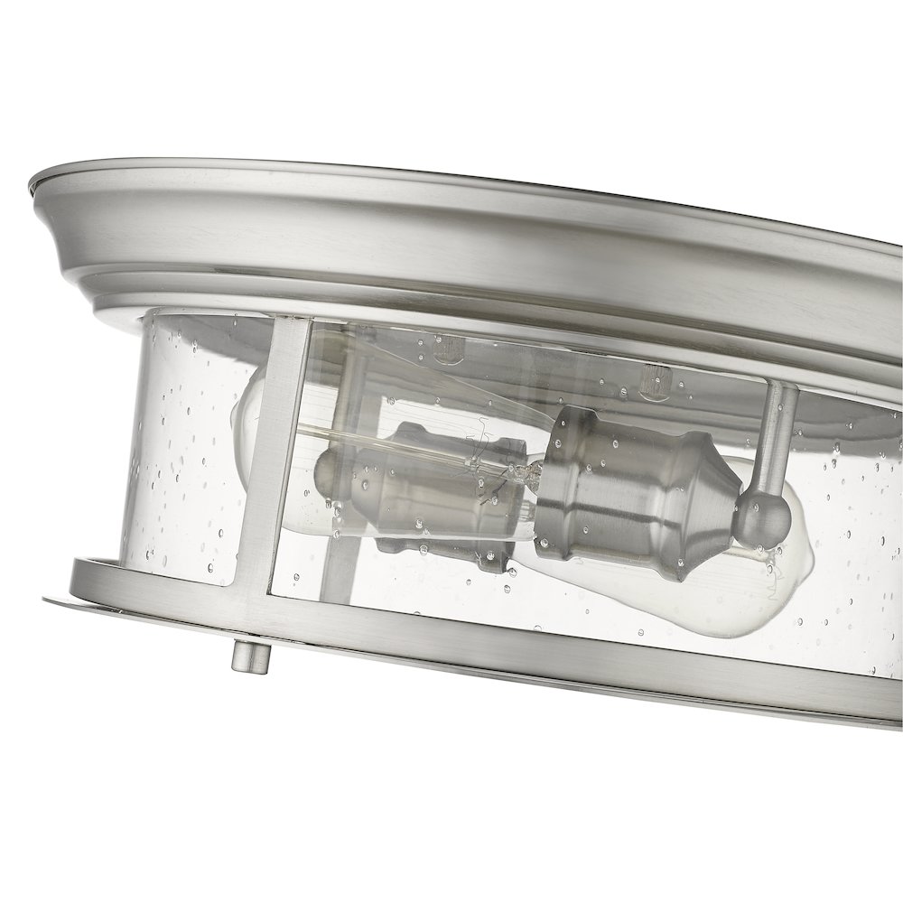 Z-Lite 2 Light Flush Mount. Picture 4