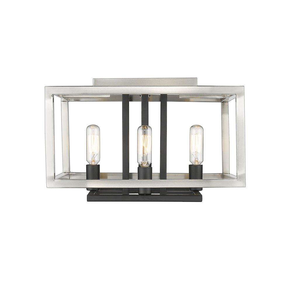Z-Lite 4 Light Flush Mount. Picture 2