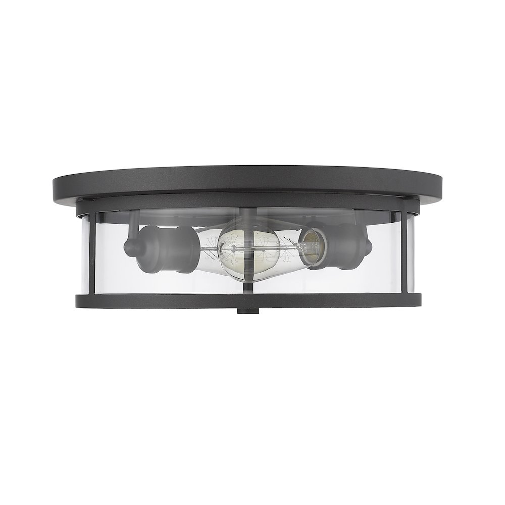 Z-Lite 2 Light Flush Mount. Picture 4
