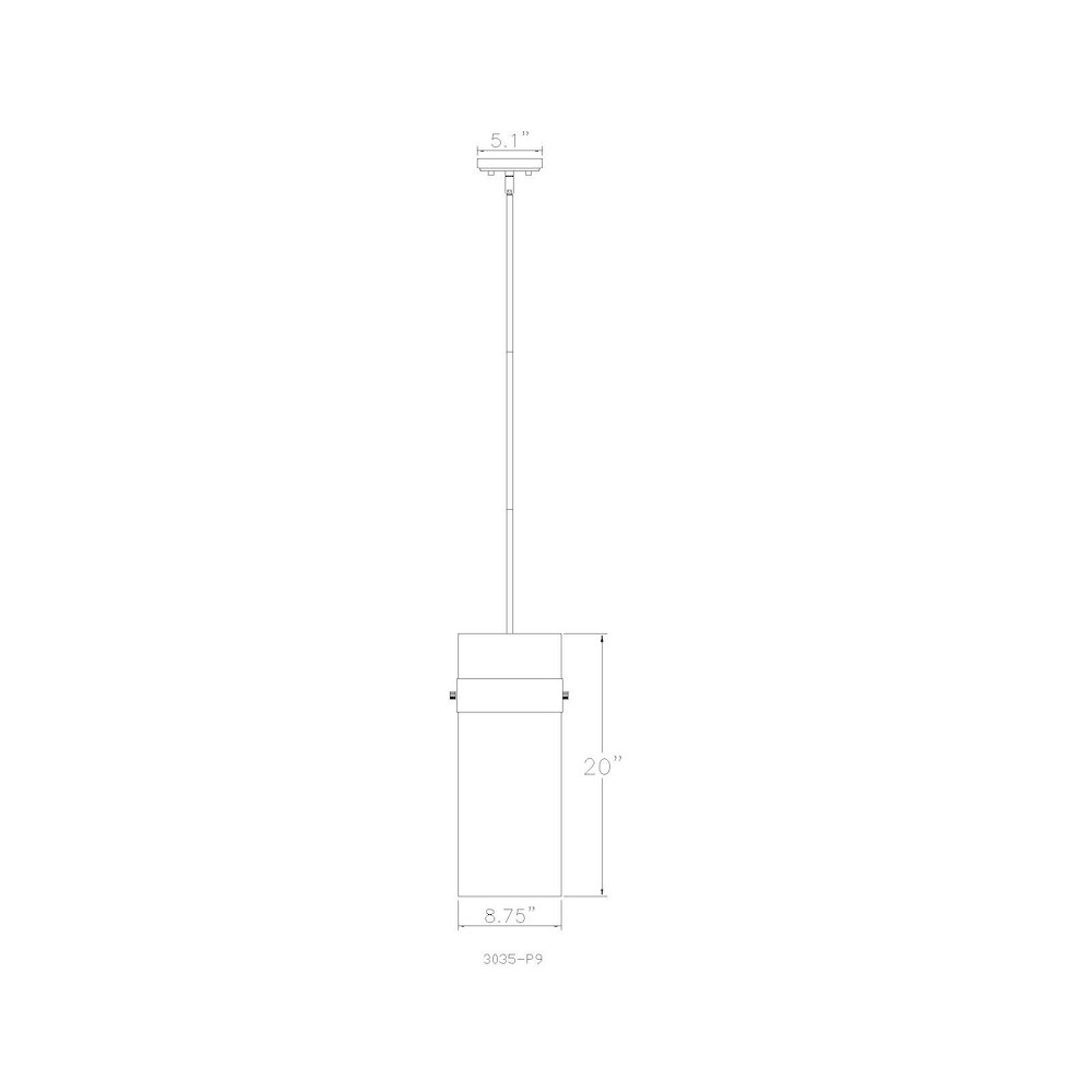 Z-Lite 3 Light Pendant. Picture 8
