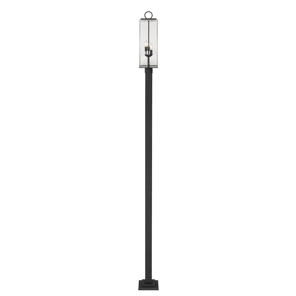 Z-Lite 3 Light Outdoor Post Mounted Fixture. Picture 2