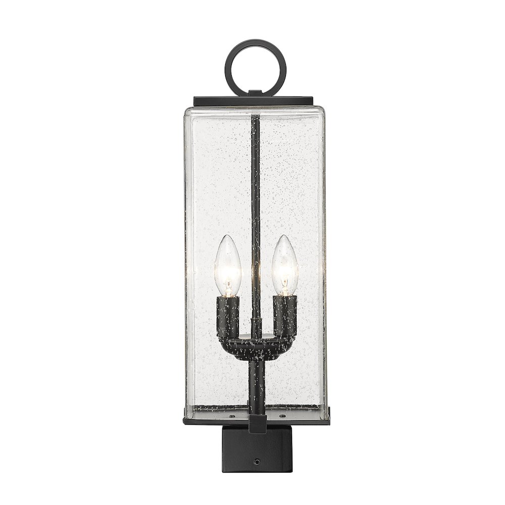 Z-Lite 2 Light Outdoor Post Mount Fixture. Picture 3