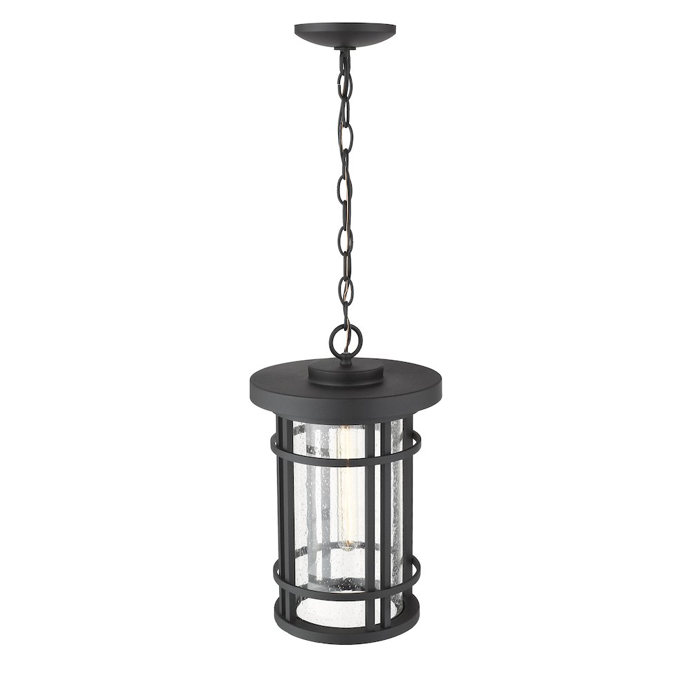 Z-Lite 1 Light Outdoor Chain Mount Ceiling Fixture. Picture 2