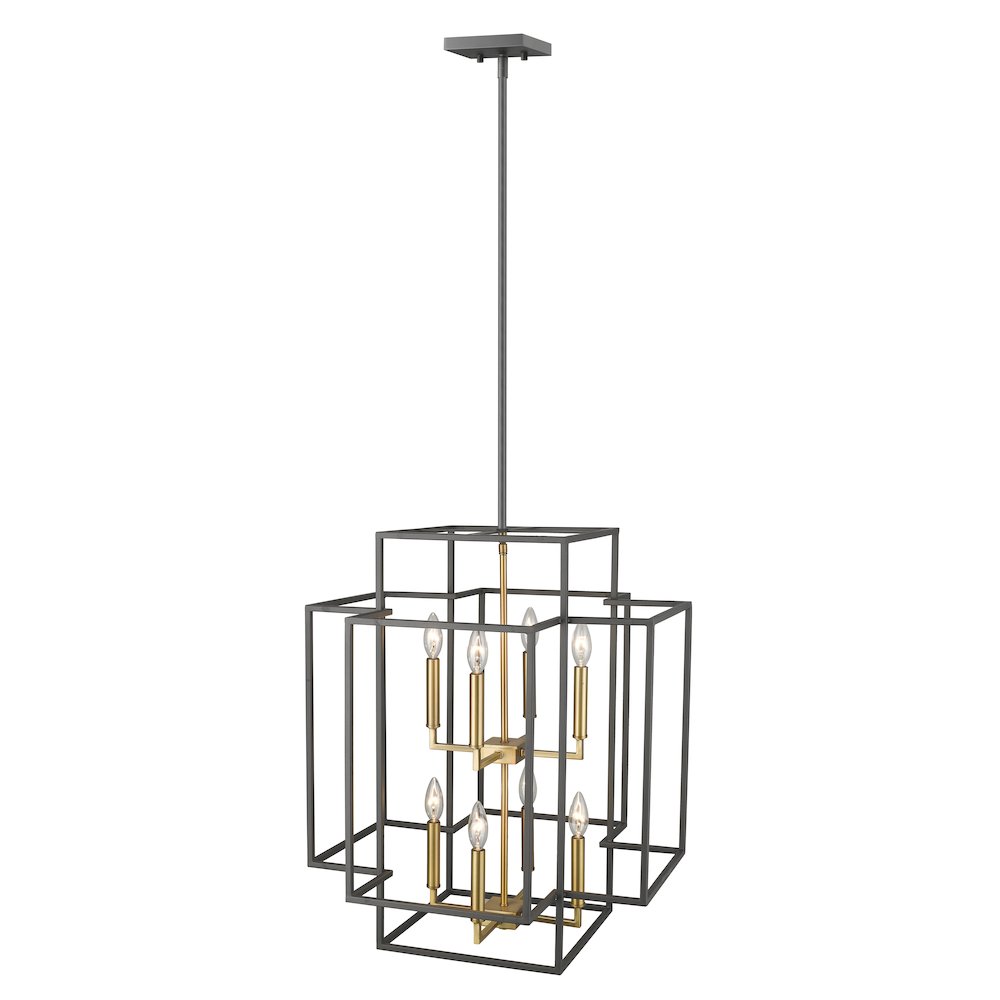 Z-Lite 8 Light Chandelier. Picture 4