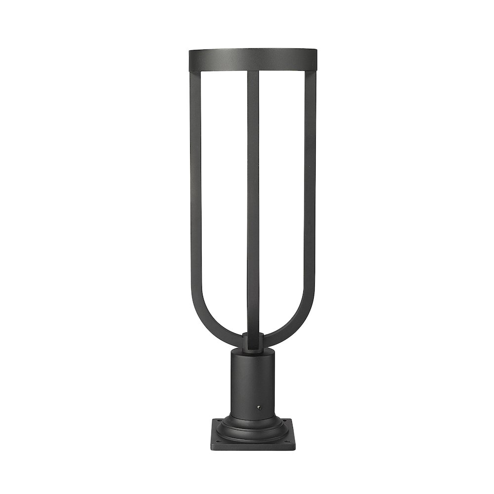 Z-Lite 1 Light Outdoor Pier Mounted Fixture. Picture 2