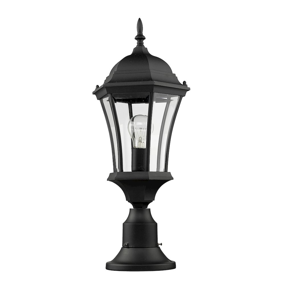 Z-Lite 1 Light Outdoor Pier Mounted Fixture. Picture 5