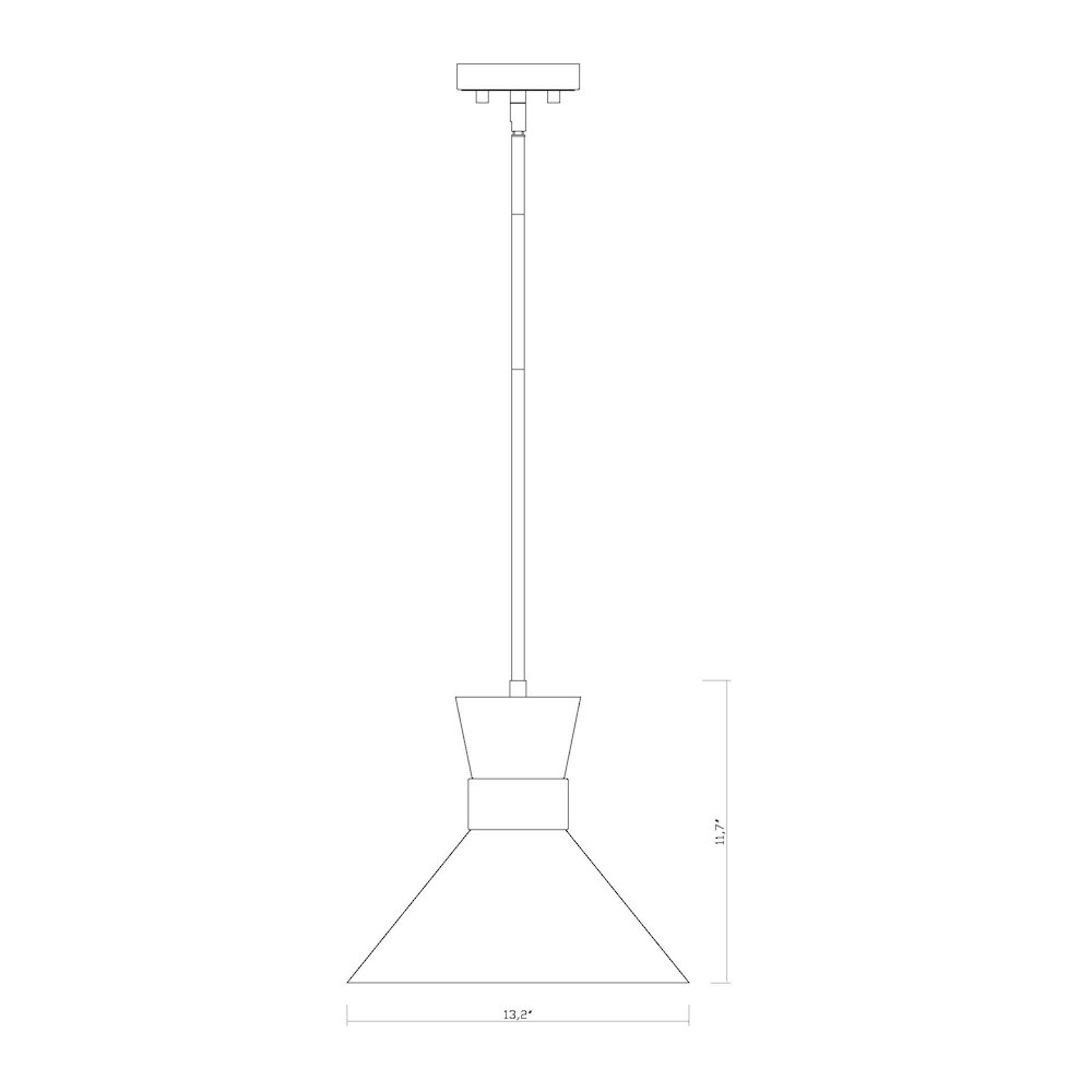 Z-Lite 1 Light Pendant. Picture 8
