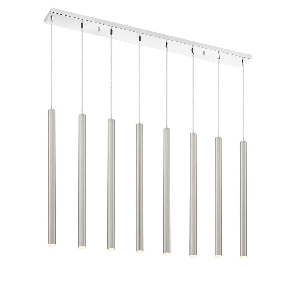 8 Light Linear Chandelier. Picture 1