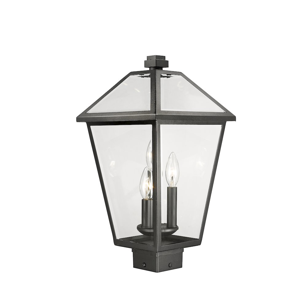 Z-Lite 3 Light Outdoor Post Mount Fixture. Picture 4