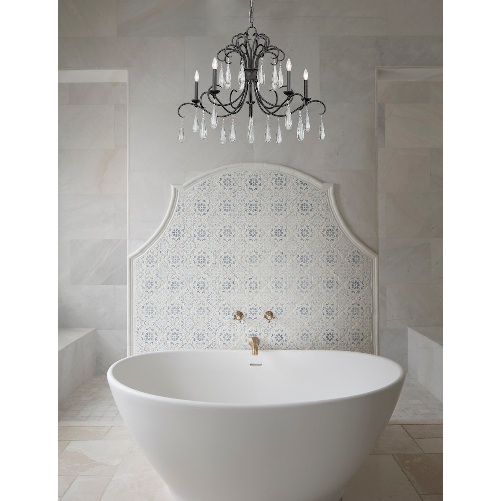 Z-Lite 5 Light Chandelier. Picture 7
