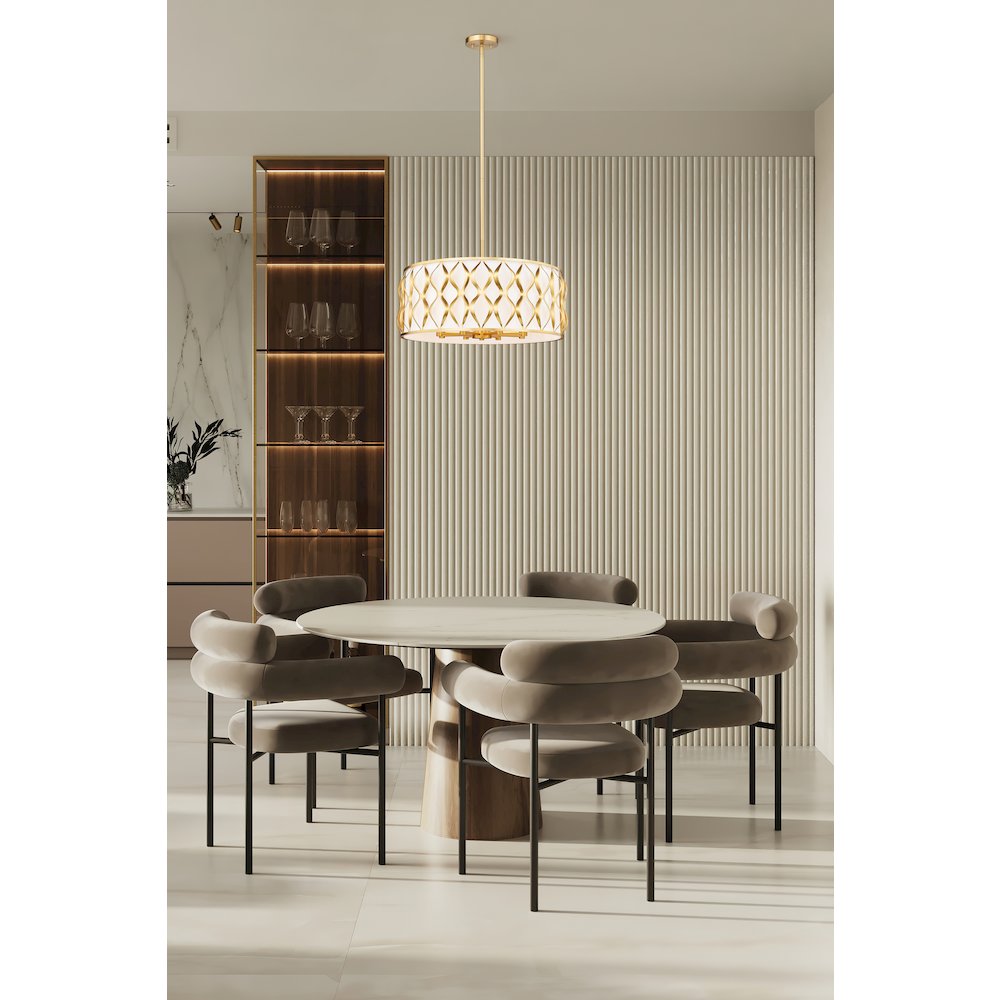 Z-Lite 8 Light Pendant. Picture 6