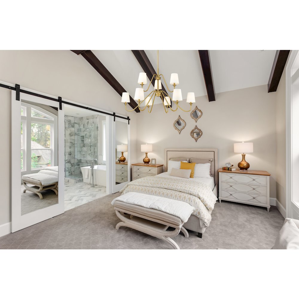 Z-Lite 9 Light Chandelier. Picture 7