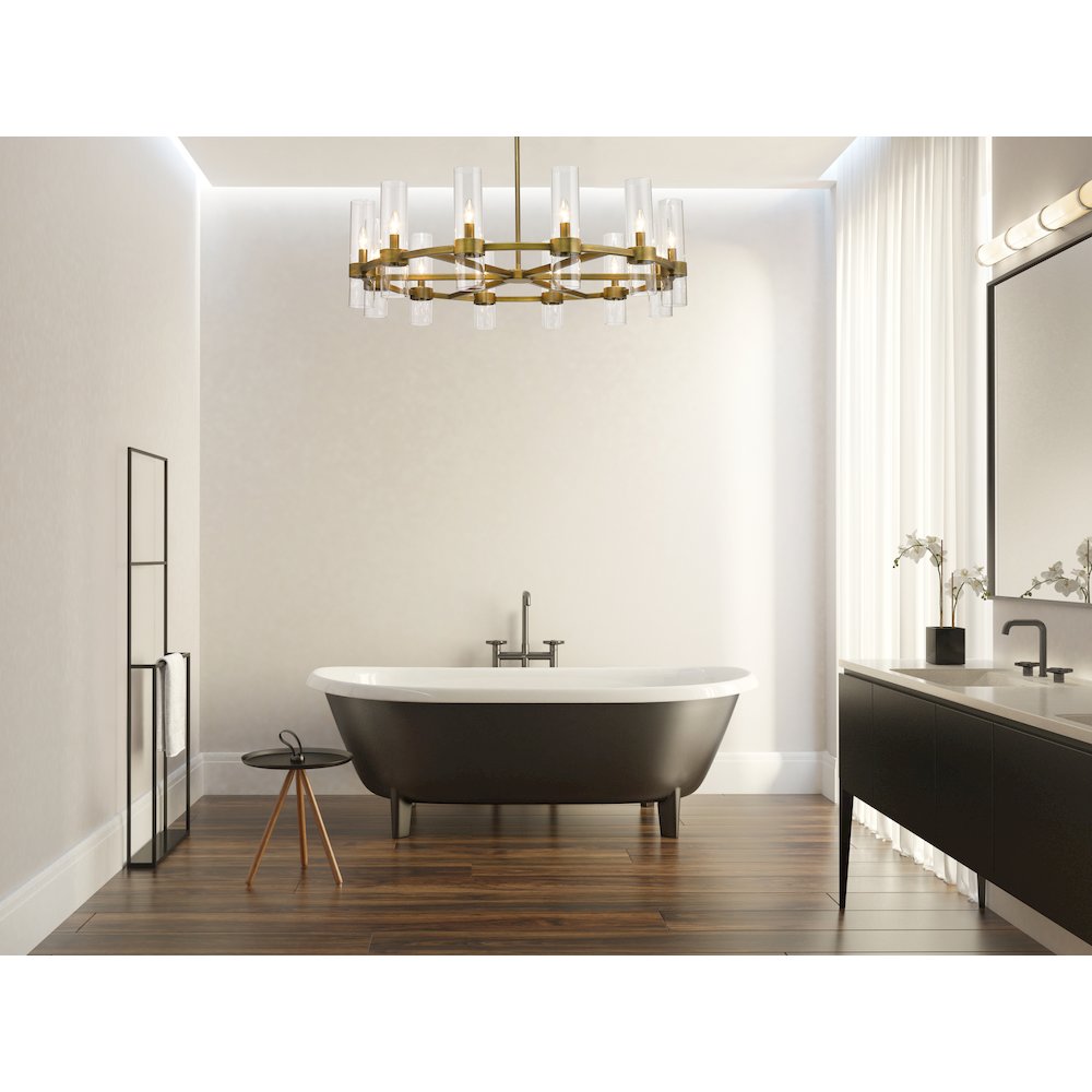 Z-Lite 12 Light Chandelier. Picture 7