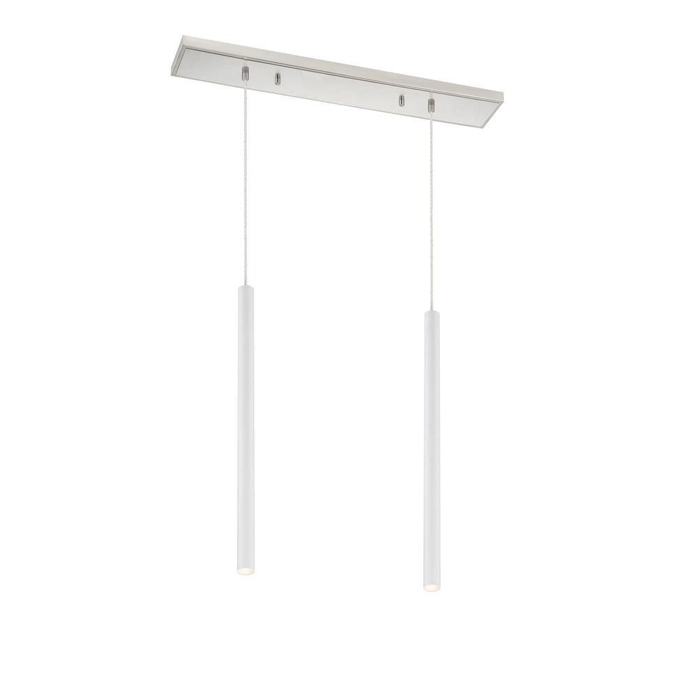 2 Light Linear Chandelier. Picture 1