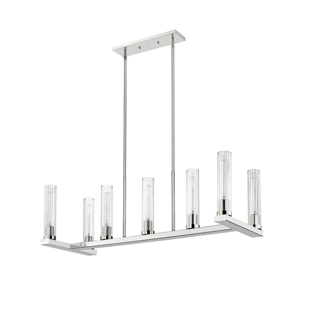 7 Light Linear Chandelier. Picture 5