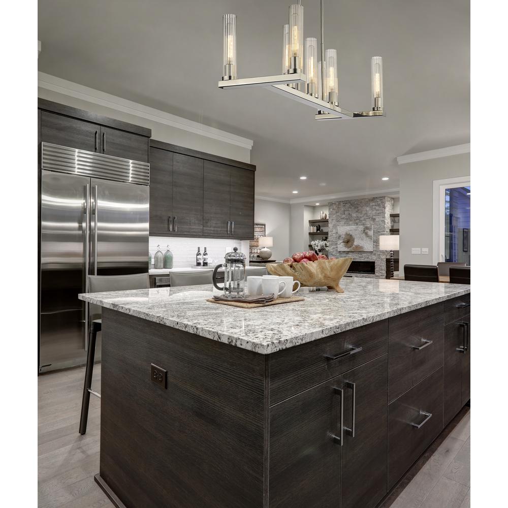 7 Light Linear Chandelier. Picture 8