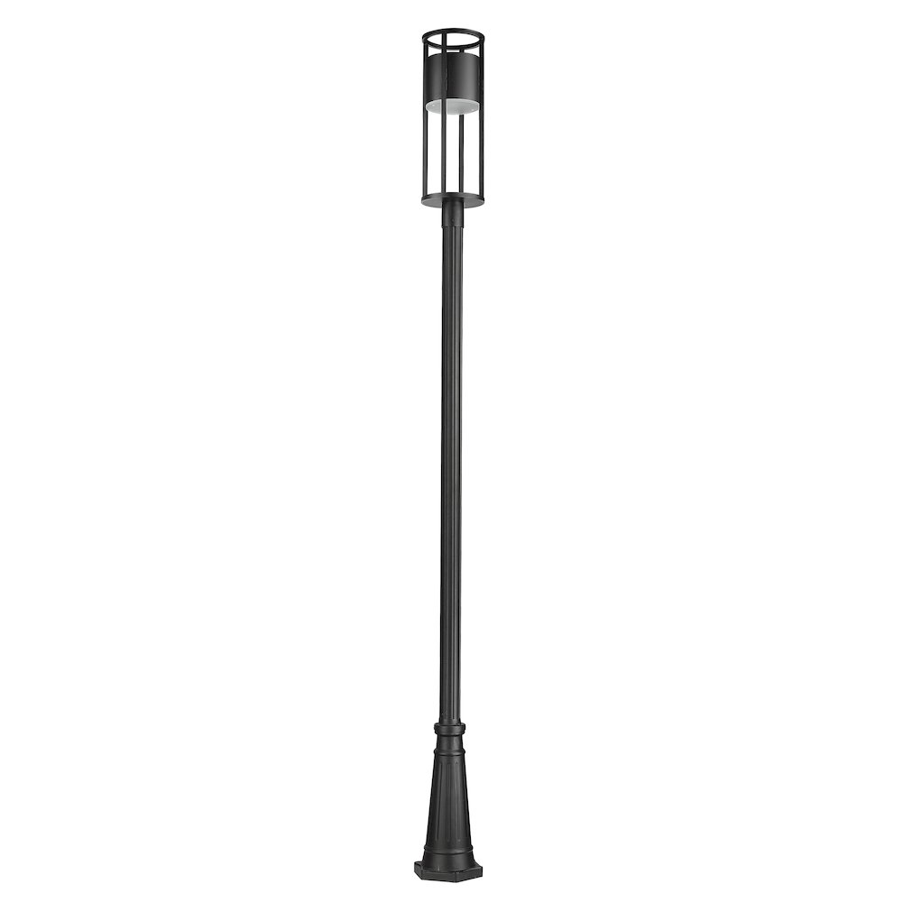 Z-Lite 1 Light Outdoor Post Mounted Fixture. Picture 5