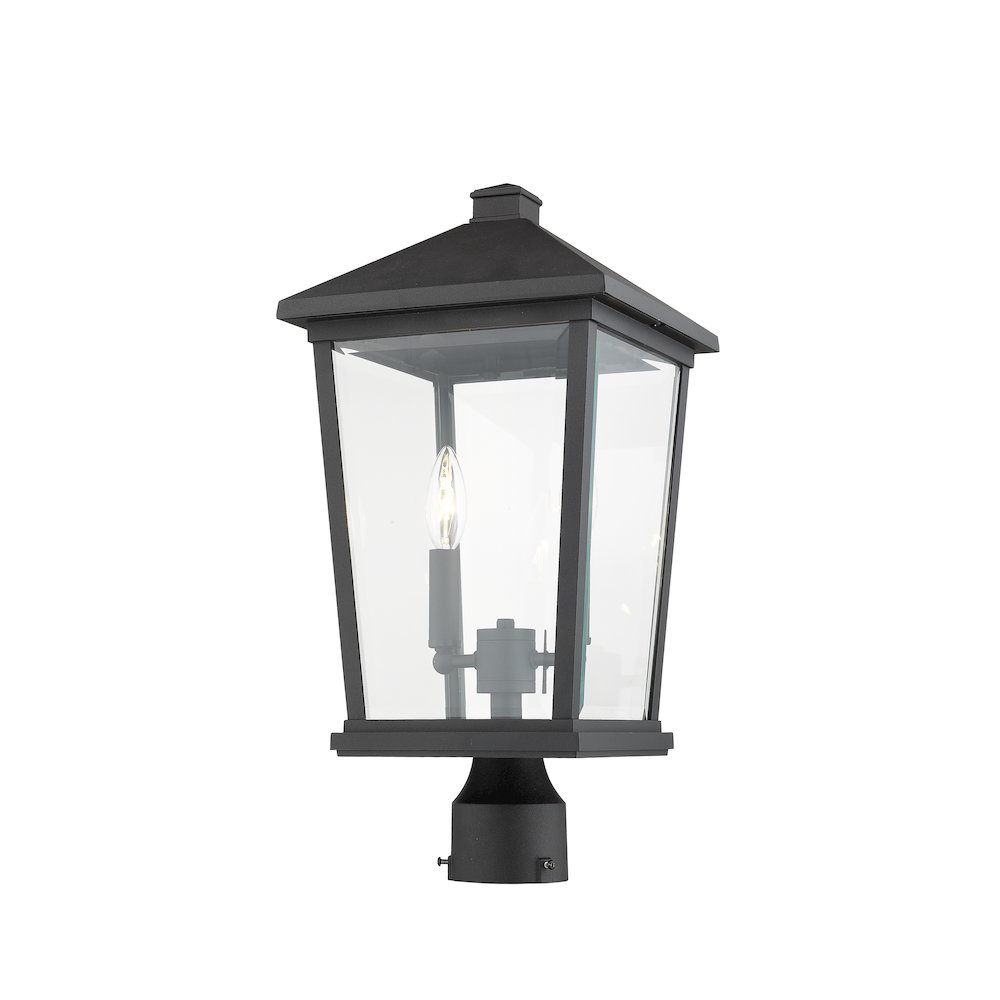Z-Lite 2 Light Outdoor Post Mount Fixture. Picture 4