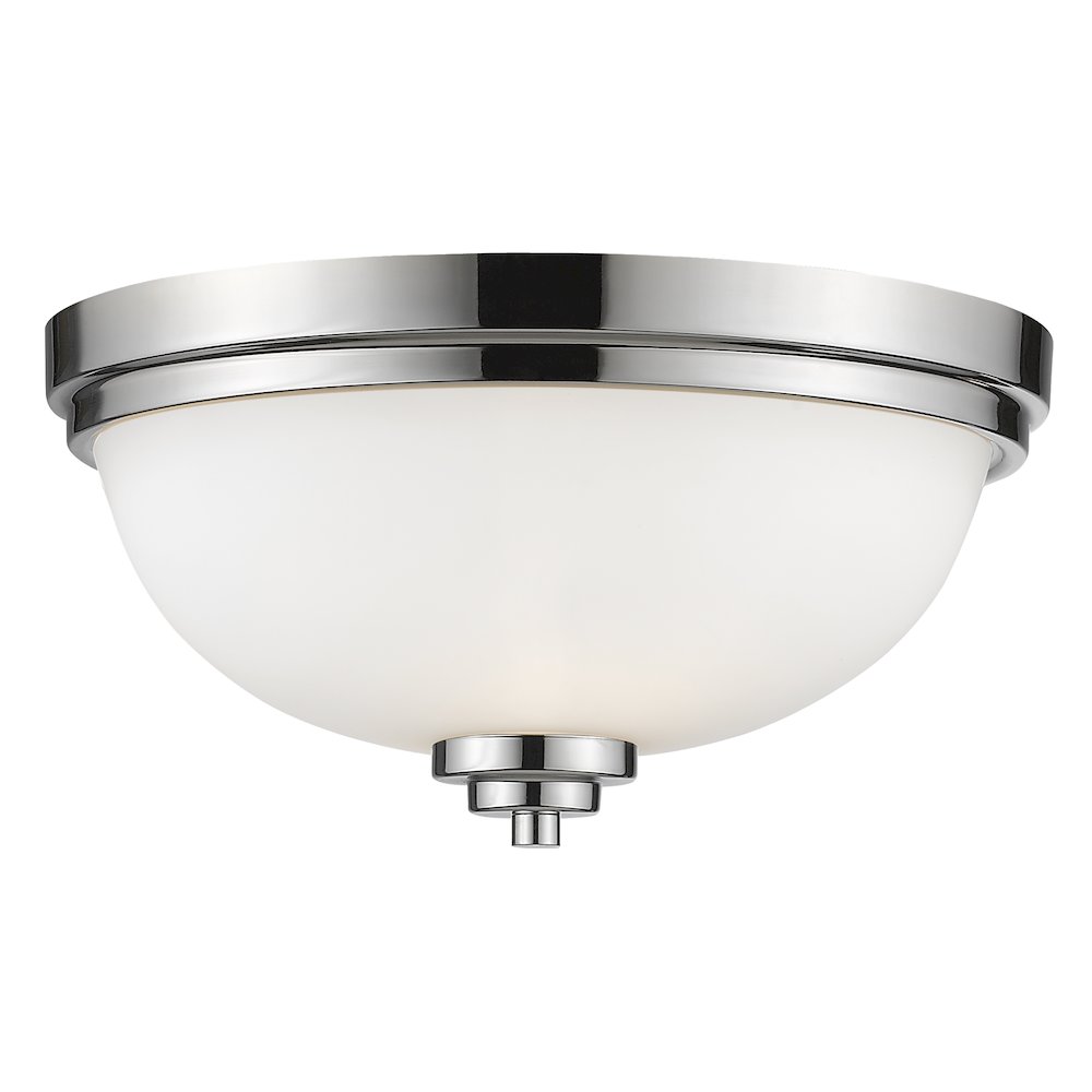 Z-Lite 3 Light Flush Mount. Picture 1