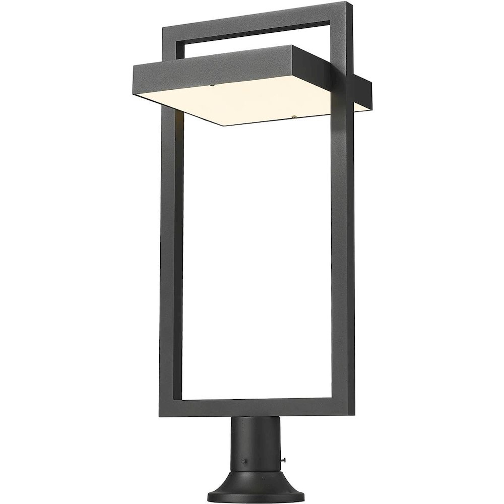 Z-Lite 1 Light Outdoor Pier Mounted Fixture. Picture 1