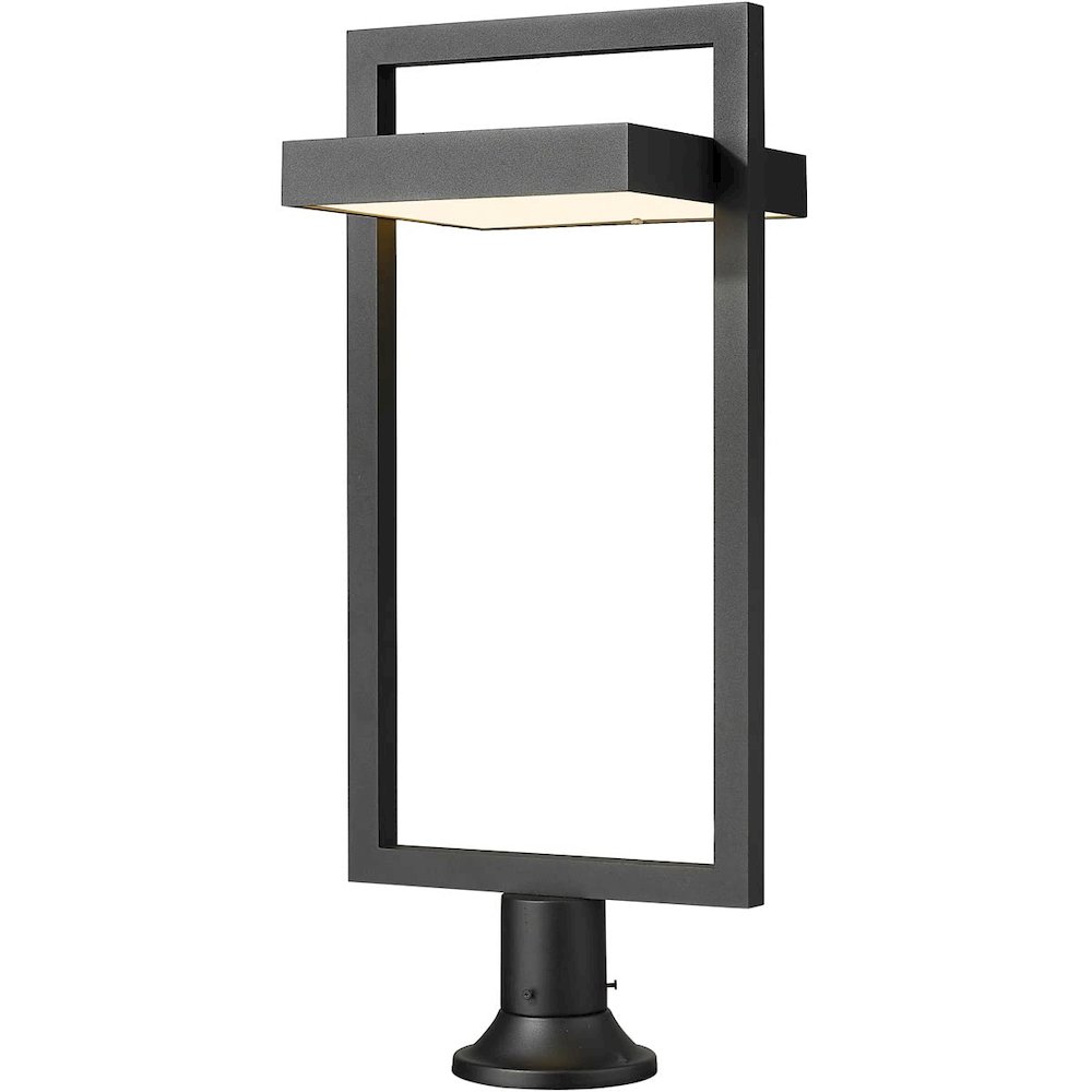 Z-Lite 1 Light Outdoor Pier Mounted Fixture. Picture 5